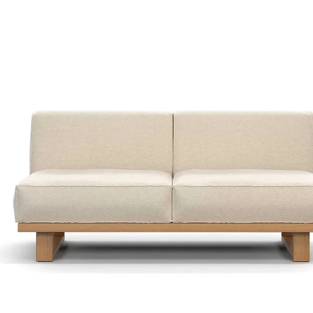 Picture of 2-seater outdoor sofa without armrests