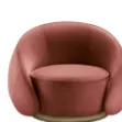 Picture of Abbracci circular red armchair