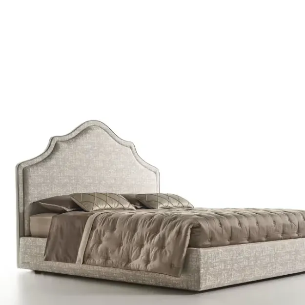 Picture of Alan melange taupe double bed