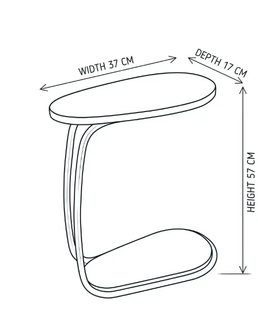 Picture of Curva 01 Side Table